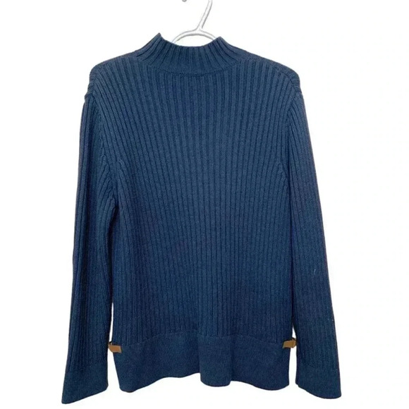 gollehaug thick,  ribbed, 50% Merino wool, 50% polyester, long sleeve swe… - Picture 3 of 7